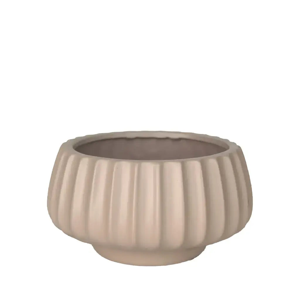 Posy Bowl Round Beige