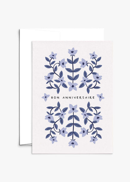 Bon Anniversaire Greeting Card