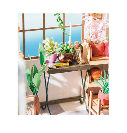 DIY Miniature House Kit: Emily's Flower Shop