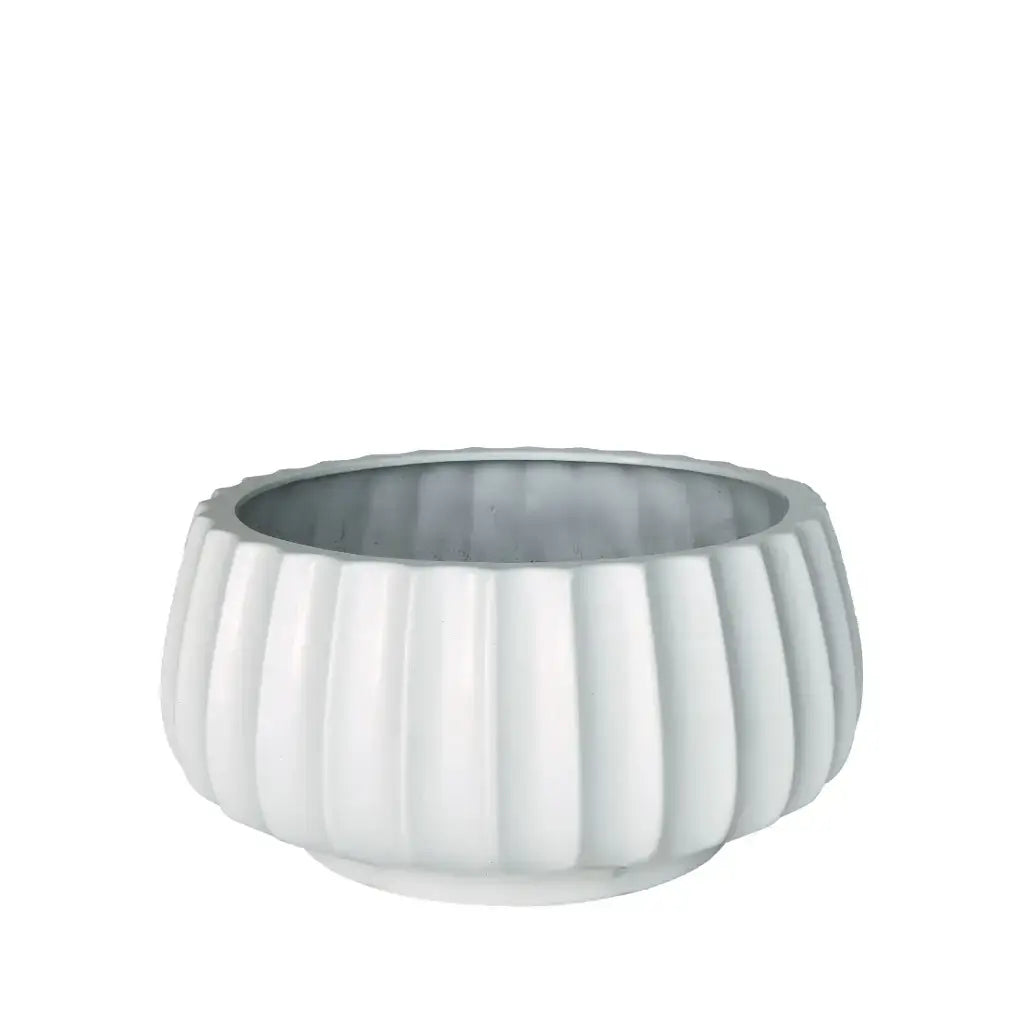 Posy Bowl Round White