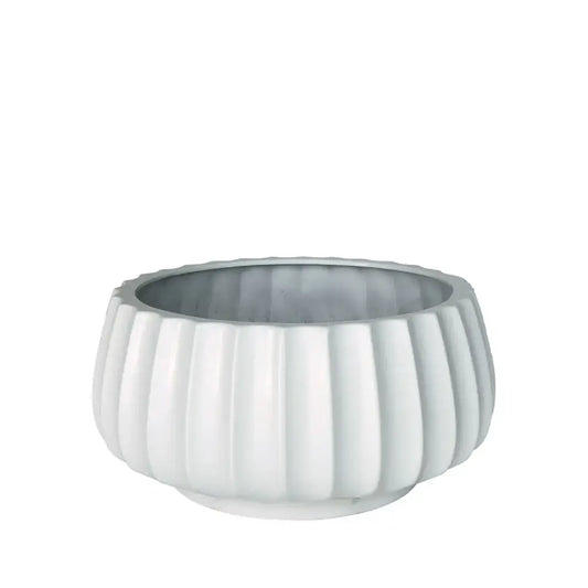 Posy Bowl Round White