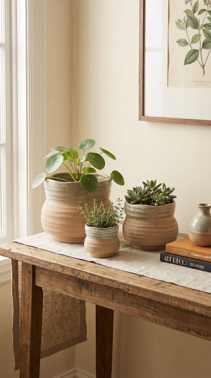 Marisol Ceramic Planter Pot 7.25"