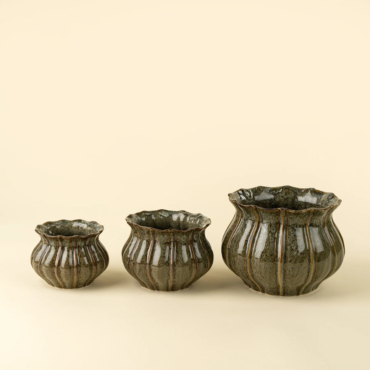 Florentine Stoneware Vase