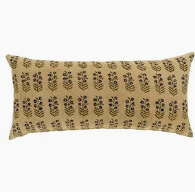 Terrace Block Print Pillow