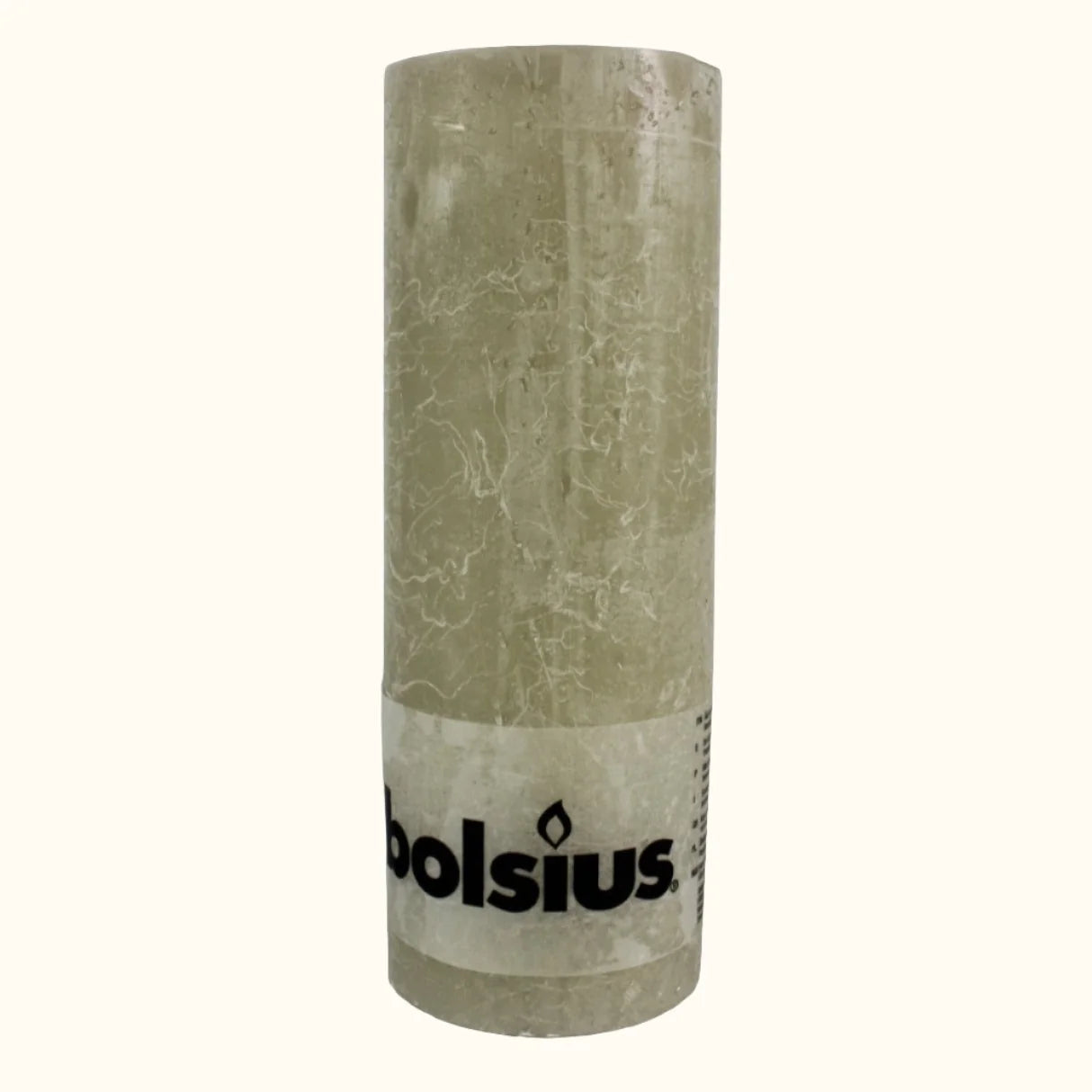 Rustic Pillar Candle 19cm