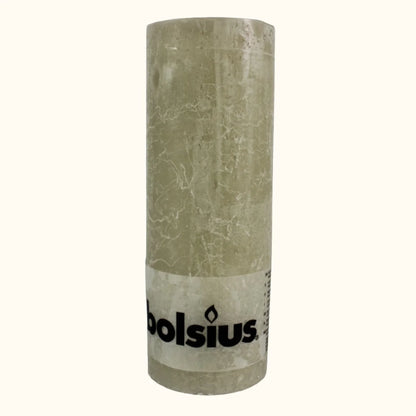 Rustic Pillar Candle 19cm
