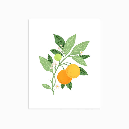 Orange Branch | Art Print