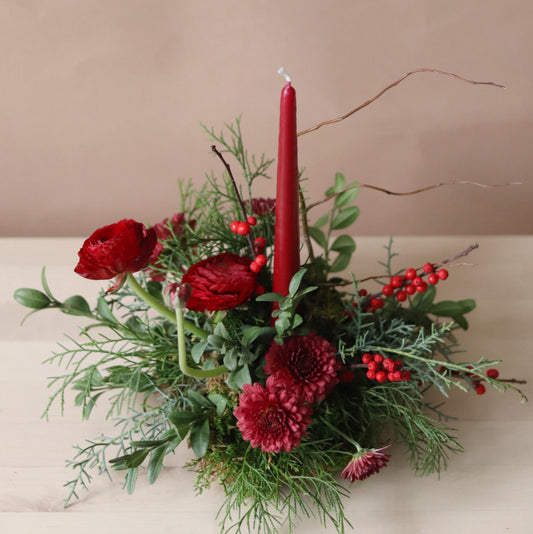 Mini Centrepiece with Taper Candle